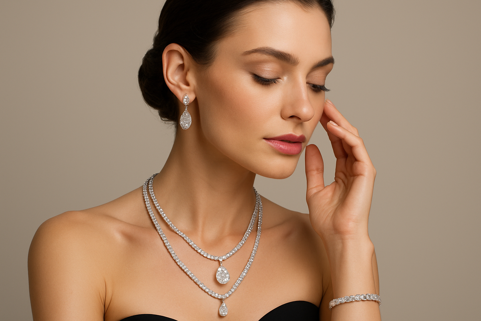 jewelry model